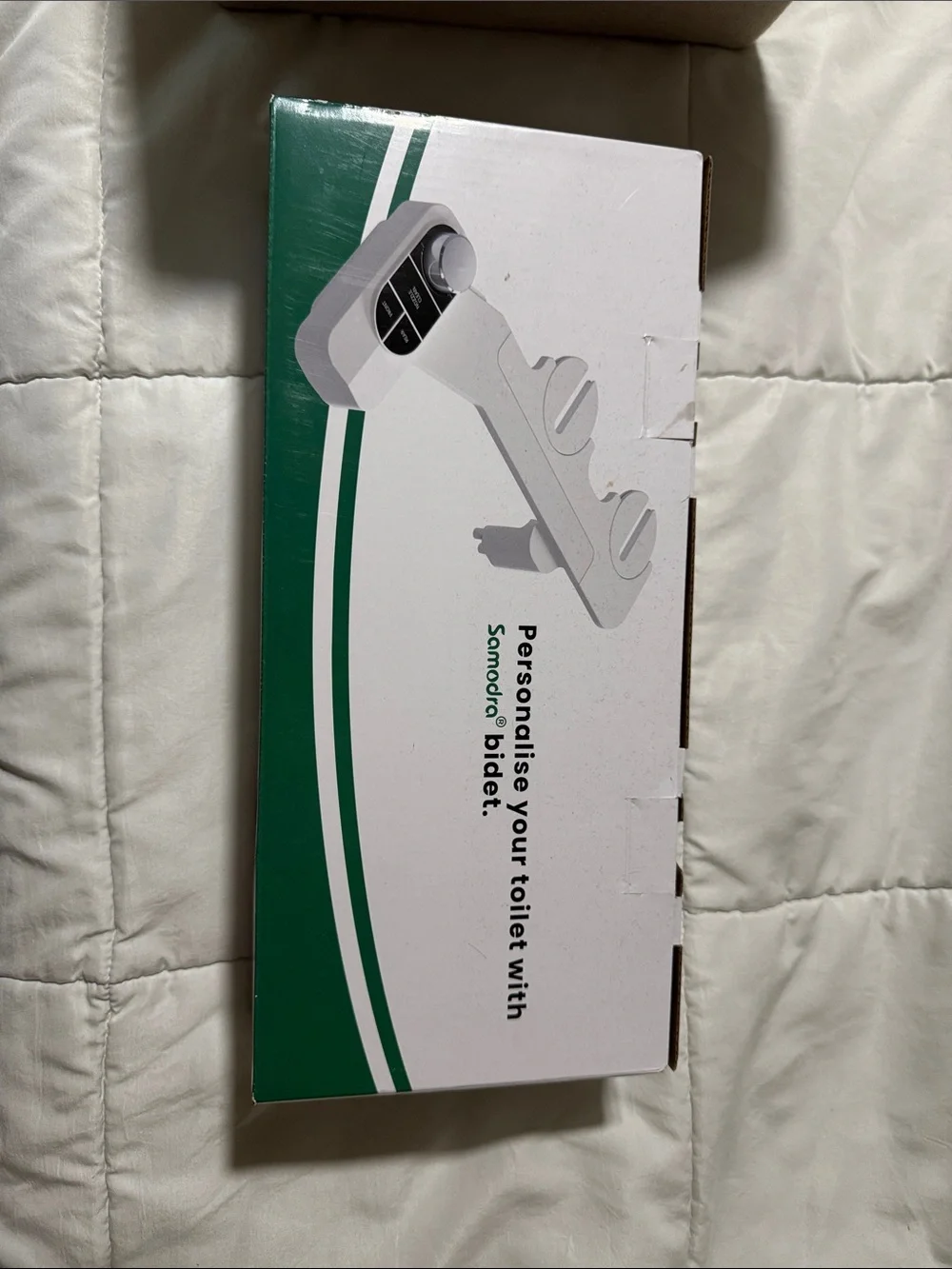 White Bidet Attachment Toilet Seat Sprayer - White